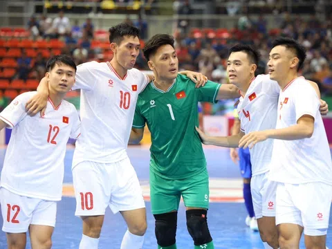 Futsal Việt Nam tìm kiếm cơ hội trước Kyrgyzstan