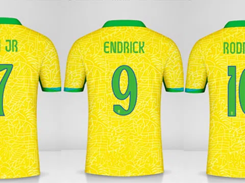 Brazil công bố số áo của 26 cầu thủ dự COPA America