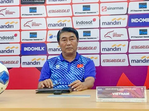 Huấn luyện viên Trần Minh Chiến: “Giải U16 Đông Nam Á là bài học lớn cho các cầu thủ U16 Việt Nam”