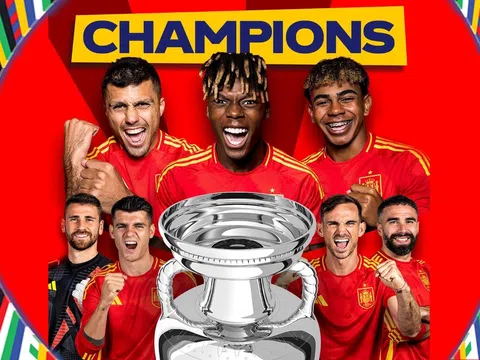 Tây Ban Nha vô địch EURO 2024