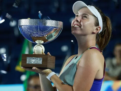 Noskova lần đầu vô địch một giải WTA