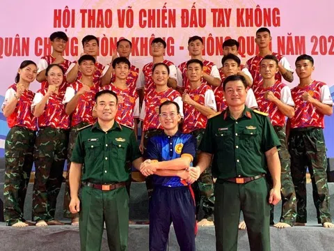 Đội tuyển Võ chiến đấu tay không Quân khu 7 sẵn sàng cho Đại hội Thể thao Quân sự toàn quân