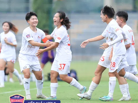 Lượt trận thứ hai giải Bóng đá U19 nữ Quốc gia - Cúp Acecook 2024: Phong Phú Hà Nam thắng đậm