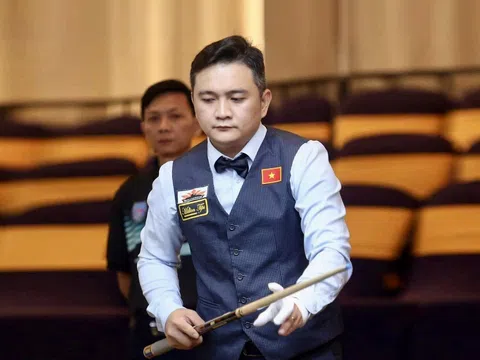 Trần Thanh Lực lập kỳ tích vào bán kết giải Billiards Carom 3 băng Thế giới 2024