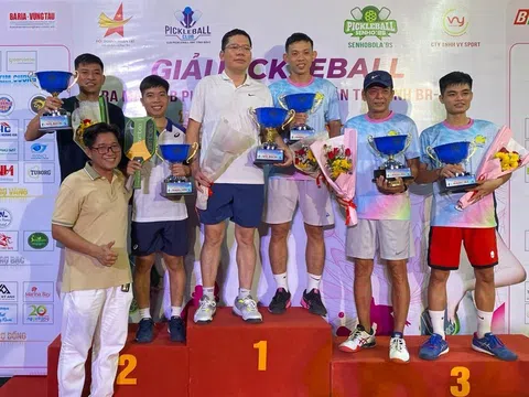 Sôi động giải Pickleball Senhobola'9S Bà Rịa - Vũng Tàu