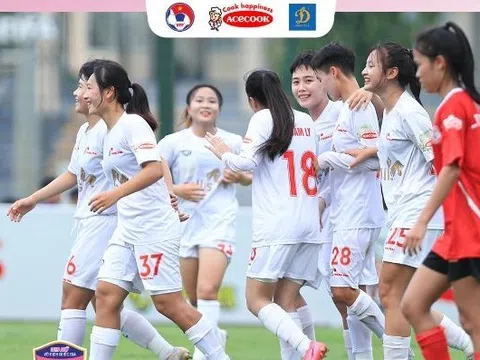 Lượt trận thứ bảy giải Bóng đá U19 nữ Quốc gia - Cúp Acecook 2024: Hà Nội và Phong Phú Hà Nam cùng thắng