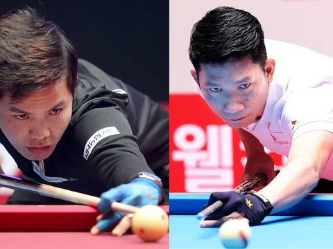 Phương Linh và Ngô Đình Nại cùng vào tứ kết Round 5 giải Billiards PBA Tour