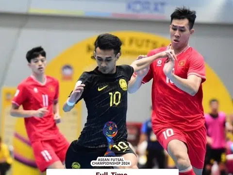 Giải vô địch Futsal Đông Nam Á 2024: Chiều nay, đội tuyển Việt Nam giành vé vào bán kết?