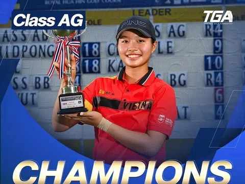 Singha Thailand Junior World Golf Championships 2024: Lê Chúc An giành ngôi vô địch bảng A