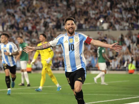 Messi dẫn đầu đội hình Argentina chơi 2 trận Vòng loại World Cup 2026 trong tháng 11