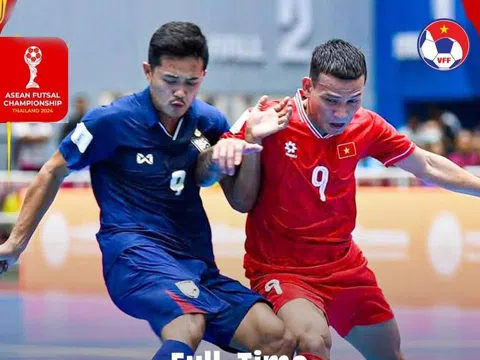 Giải vô địch Futsal Đông Nam Á 2024: Đội tuyển futsal Việt Nam gây sốc