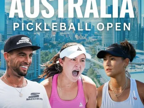 Giải Quần vợt Australia mở rộng tổ chức giải Pickleball Slam đầu tiên