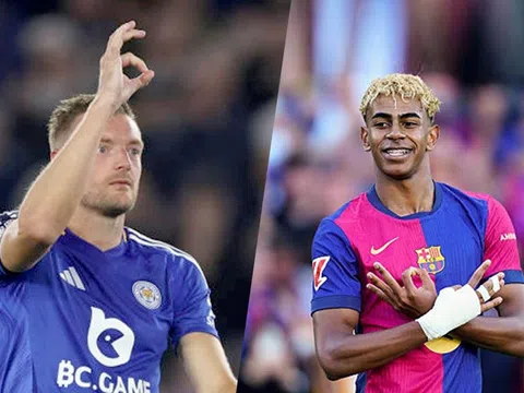 Jamie Vardy và Lamine Yamal cùng thiết lập những kỷ lục ấn tượng