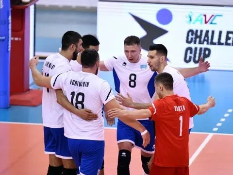 Giải Bóng chuyền nam AVC Nations Cup 2025: Đội tuyển Kazakhstan rút lui vào phút chót