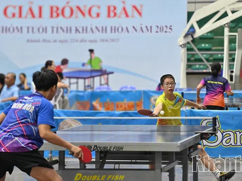 Giải Bóng bàn các nhóm tuổi tỉnh Khánh Hòa 2025  