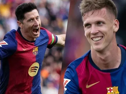 Lewandowski từ chối lời đề nghị 100 triệu euro, Dani Olmo được hỏi mua với giá kỷ lục