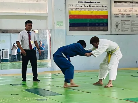 Giải vô địch quốc gia Thể thao Người khuyết tật năm 2025: Sôi nổi ngày thi đấu đầu tiên môn Judo