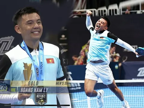Hạ tay vợt số 1 châu Á ở chung kết, Lý Hoàng Nam vô địch PPA Tour Asia 2025
