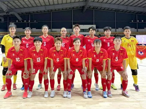 Đội tuyển futsal nữ Việt Nam 3-1 Indonesia: Chiến thắng của đẳng cấp và kinh nghiệm