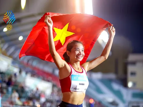 Môn Điền kinh SEA Games 33: Nguyễn Thị Oanh giành huy chương vàng 5.000m