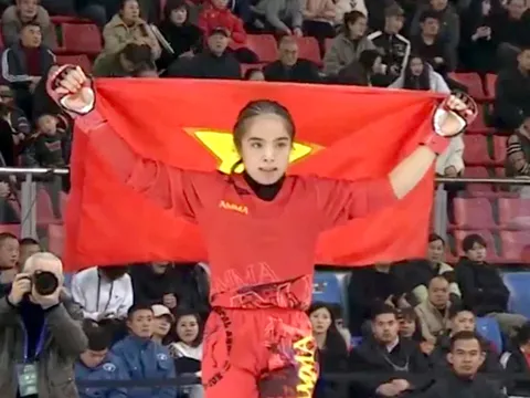 Hạ đối thủ sau 51 giây, Lò Thị Phung giành huy chương vàng châu Á 2026