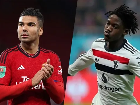 Casemiro thông báo ra đi, Man United ký hợp đồng mới với Mainoo