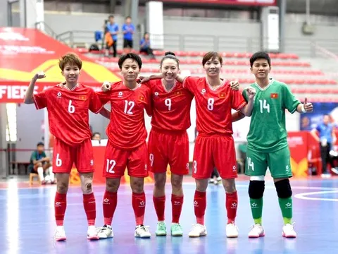 Đội tuyển futsal nữ Việt Nam tranh hạng ba với Indonesia