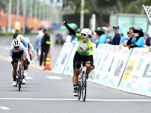 Thu Mai bùng nổ ngay chặng 1 Giải Xe đạp nữ quốc tế TP.HCM - Cúp Biwase 2026