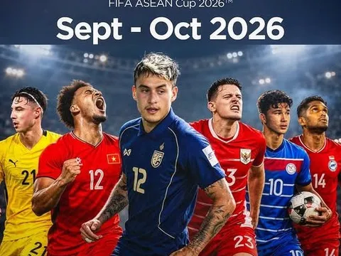 FIFA ASEAN Cup 2026 diễn ra cuối tháng 9 đầu tháng 10