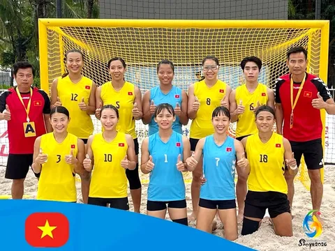Môn Bóng ném Bãi biển nữ - ABG6: Việt Nam giành vé vào chung kết