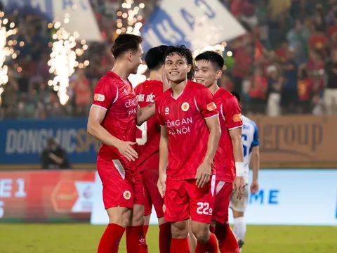 V.League 2025-2026: Đối thủ hụt hơi, Công an Hà Nội sắp lên ngôi vô địch