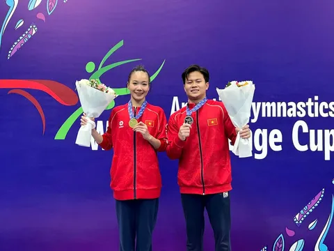 Cúp Thể dục dụng cụ Challenge thế giới 2026: Nguyễn Thị Quỳnh Như giành huy chương vàng
