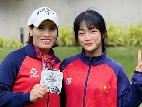 Đội tuyển Việt Nam xếp nhất toàn đoàn nội dung nữ tại Giải vô địch Vật bãi biển U17 châu Á 2026