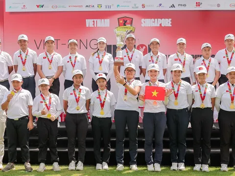 Viet - Sing Junior Alliance Cup 2026: Đội tuyển trẻ Việt Nam giành ngôi vô địch trong mùa giải đầu tiên