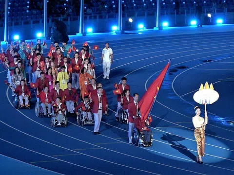 Đoàn Thể thao người khuyết tật Việt Nam xuất quân tham dự ASIAN Para Games 4