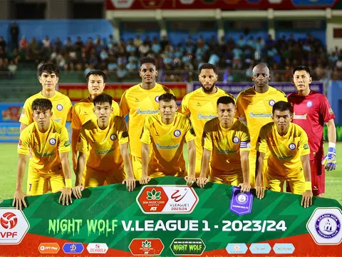 V.League 2023-2024: Khánh Hòa dễ xuống hạng