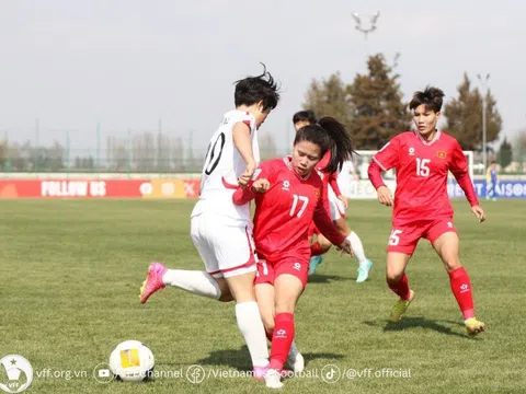 Vòng chung kết giải Bóng đá U20 nữ châu Á 2024: Thi đấu hơn người, tuyển Việt Nam vẫn không thể ghi bàn