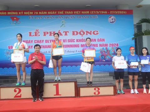 Đà Nẵng: Hơn 1.000 người tham gia "Ngày chạy Olympic vì sức khỏe toàn dân"