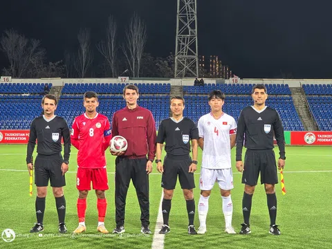 U23 Tajikistan 0-1 U23 Việt Nam: Nhật Nam ghi bàn thắng đẹp mắt
