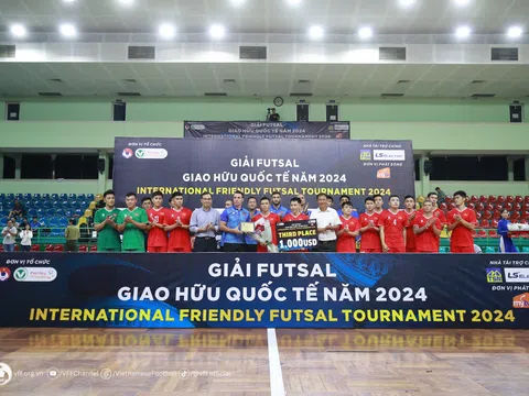 Đội tuyển Futsal Việt Nam lạc quan với mục tiêu World Cup