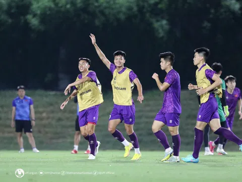 U23 Việt Nam sẵn sàng chinh phục thử thách