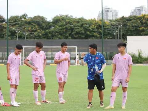 Giải vô địch U16 Đông Nam Á 2024: Huấn luyện viên Trần Minh Chiến chốt danh sách 23 cầu thủ U16 Việt Nam lên đường sang Indonesia