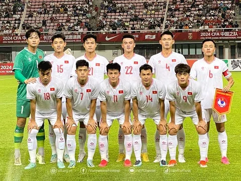 Giải giao hữu CAF TEAM CHINA 2024: U22 Việt Nam thua không nuối tiếc