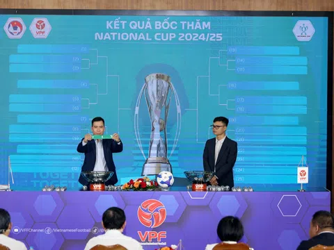 Cúp Quốc gia 2024-2025: Đội vô địch nhận thưởng 2 tỷ đồng