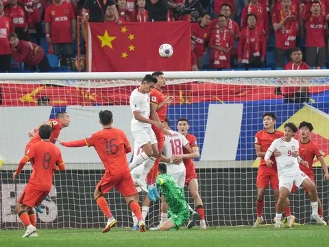 Vòng loại thứ ba World Cup 2026 khu vực châu Á: Đánh bại Indonesia, Trung Quốc nhen nhóm hy vọng