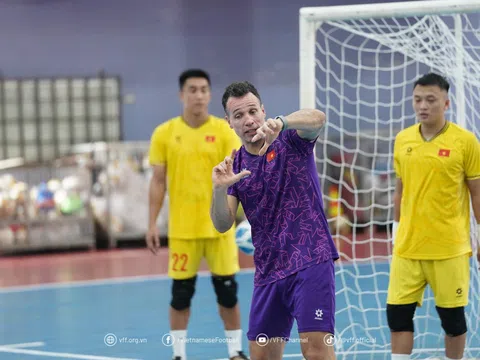 Đội tuyển futsal Việt Nam gây ấn tượng trước thềm giải vô địch Futsal Đông Nam Á 2024