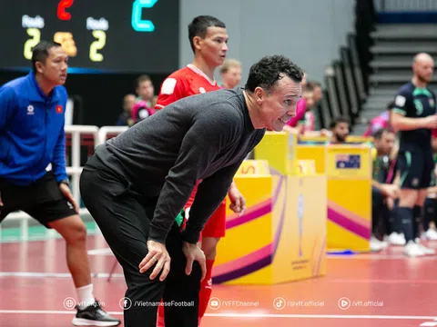 Huấn luyện viên Giustozzi nói gì sau thất bại trong trận chung kết Futsal Đông Nam Á?