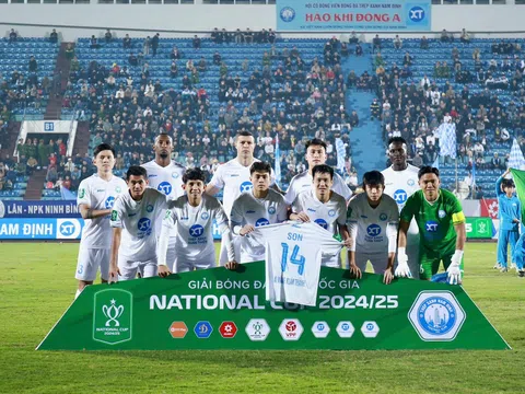 V.League 2024-2025: Nam Định vắng Xuân Son