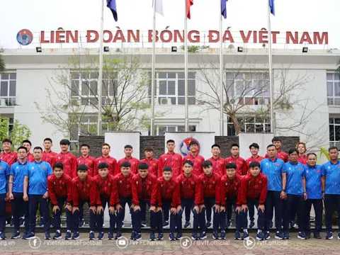 Đội tuyển U22 Việt Nam sang Trung Quốc dự giải giao hữu Team China 2025