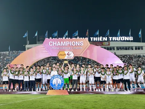 V.League 2025-2026 khởi tranh từ ngày 15/8/2025